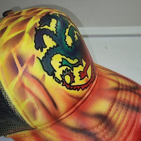 Popular TV Show GOT Targaryen Custom Airbrushed Snapback Trucker Hat Cap Fans - Picture 3 of 4